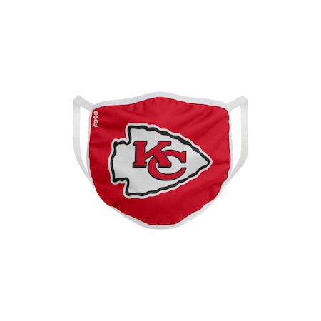 Foco FOCO Household Multi-Purpose Kansas City Chiefs Face Mask Multicolored 1 pk 194751473814